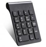 Мини-клавиатура беспроводная @LUX K319G NumPad Slim, Black, USB