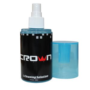 Crown Купить - Набор чистящий CMCL-31, 2 в 1 спрей 200мл + микрофибровая салфетка. Для LCD, плазменных экранов и пластиковых поверхностей. Обеспечивает мягкий и эффективный уход. Антистатический эффект. Создаёт эффект глянца. Удаляет отпечатки пальцев.. Ц