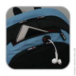 Рюкзак для ноутбука CROWN CMBPV-115BBU (Vigorous Series) black and blue 15,6"