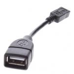 Переходник OTG @LUX™ micro USB to USB гибкий