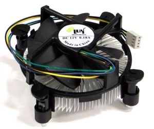 Вентилятор @LUX™ LC-779: socket 775; 4-pin, Fan:80*80*25; 161g; thermopaste, RetailUkrColorBox