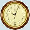 Часы Rikon 10751 Brown Wood Настенные 