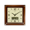 Часы Rikon 14351 LCD Wood Настенные 