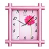 Часы Rikon 8951 Pink Flower Настенные 