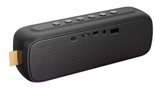 Компактная Стерео-колонка портативная UBS-322, с автономным питанием и съёмным аккумулятором. Удобна для подключения планшета, ноутбука, мобильного телефона, MP4-плеера и пр.