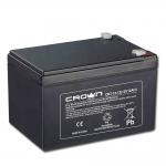 Сухий герметичний свинцево - кислотний акумулятор CROWN CBT-12-12