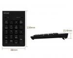 Беспроводная мини-клавиатура @LUX KL-003W NumPad Slim, Wireless, USB