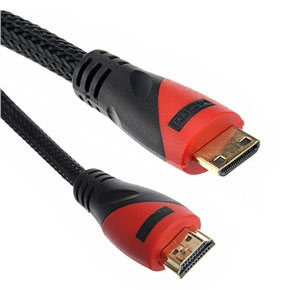 @SHOP: Купить Кабель Mini-HDMI to HDMI 1,8m Gold Plated в фирменном магазине @Lux