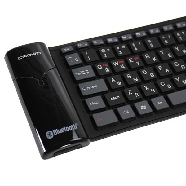 Бездротова силіконова клавіатура CROWN CMK-6003 Silicon Keybord