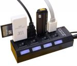 USB - хаб UHC-445SW 4port + Переключатели