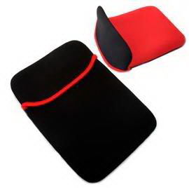 Чехол для планшета 7"-7,85" @LUX™ 791  Black+Red (ДВУХсторонний) НЕОПРЕН, для LuxP@d 7240, 2754, 2755, 3714, 5719,6716,5718