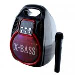 Переносная Колонка Bluetooth X-BASS Golon RX-820-BT LED, пульт + радиомикрофон