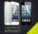 Защитная плёнка для iPhone 5 Глянцевая Двусторонняя Screen Ward (ком-кт 4 in 1)